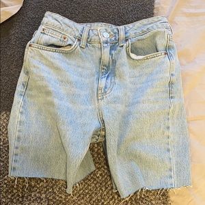 Topshop Mom Jean Shorts